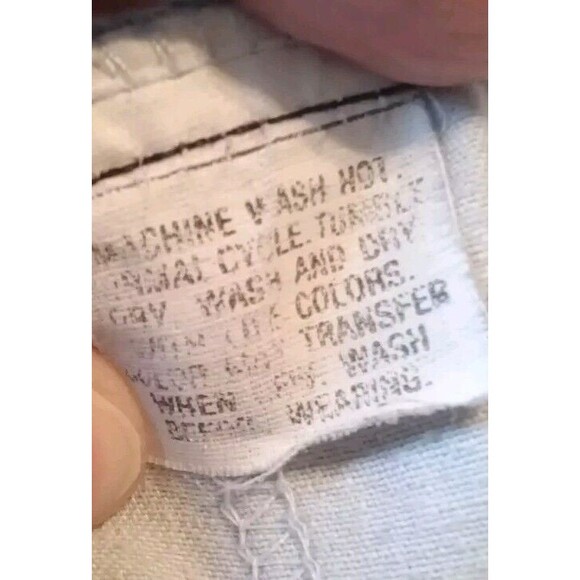 Vintage Levi Strauss Men's Jean's Size 36/32 Orange Tab Straight Legs Made In... - Picture 13 of 13